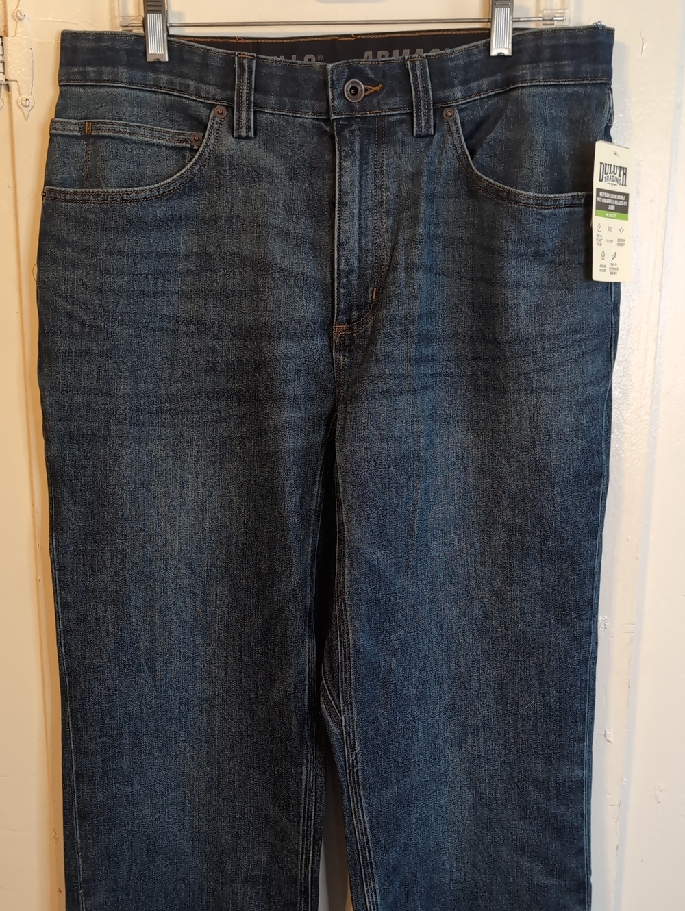 Duluth Ballroom Double Flex Armachillo Relaxed Fit Jeans mens 34x36